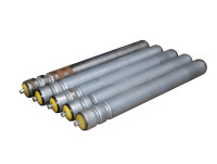 Interroll Tragrollen Fördertechnik Rollebbahn Sickenrolle RL450 Stahlrolle Interroll Tragrollen Fördertechnik Rollebbahn Sickenrolle RL450 Stahlrolle