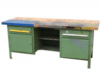Werkbank 2000 x 700 x 855 mm (BxTxH) Werktisch Arbeitstisch abschließbar Werkbank 2000 x 700 x 855 mm (BxTxH) Werktisch Arbeitstisch abschließbar