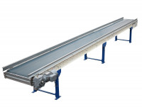 Gurtförderband Siemens Dematic L5950 mm Förderbreite 500 mm Glattgurt Förderbahn Gurtförderband Siemens Dematic L5950 mm Förderbreite 500 mm Glattgurt Förderbahn