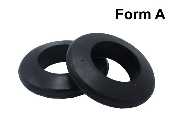 10x Stützring Form A Ø 89 x 133 mm Gummiring Tragrolle Förderband