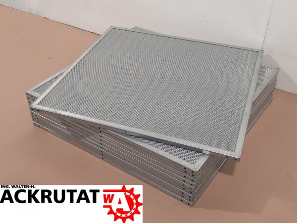 10 Filterplatten DencoHappel Delbag Luftfilter HL 12,5 Gitterrost