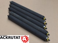 5x Tragrollen für Rollenbahn Interroll Ø 50 mm, Länge 530 mm, Stahl gummiert 5x Tragrollen für Rollenbahn Interroll Ø 50 mm, Länge 530 mm, Stahl gummiert