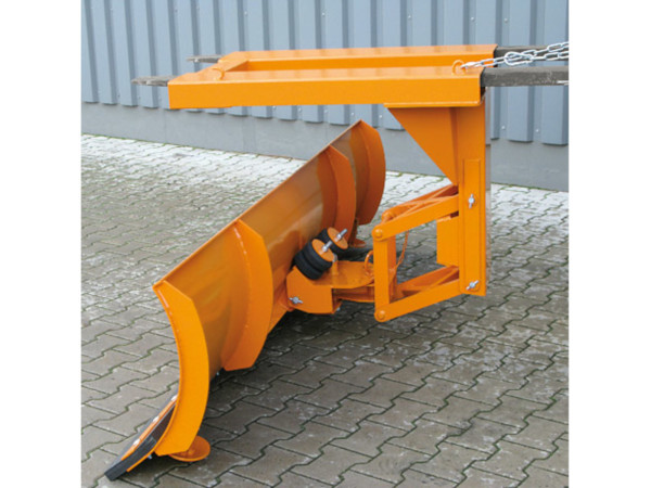 Schneepflug 2073 mit Einfahrtaschen für den Stapler oben
