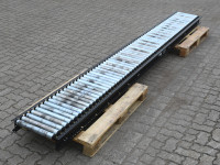 Rollenfoerderer Schwerkraftrollenbahn Rollenbahn Laenge 4.190 mm Foerderstrecke Rollenfoerderer Schwerkraftrollenbahn Rollenbahn Laenge 4.190 mm Foerderstrecke