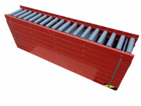 Rollenbahn Peem L 14.400 mm Kunststoffrollen RL 260 mm Förderbahn Kisten Kartons   Rollenbahn Peem L 14.400 mm Kunststoffrollen RL 260 mm Förderbahn Kisten Kartons