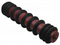 Stahltragrolle Länge 600 mm mit Pufferringen Form A Schlüsselweite 15 x 13 mm Stahltragrolle Länge 600 mm mit Pufferringen Form A Schlüsselweite 15 x 13 mm