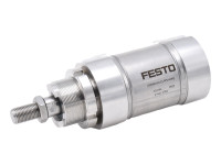 Festo Rundzylinder CRDSNU-63-25-PPV-A-MQ Edelstahl doppelwirkend Normzylinder Festo Rundzylinder CRDSNU-63-25-PPV-A-MQ Edelstahl doppelwirkend Normzylinder