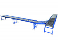 Förderanlage Rollenbahnelemente / Schwerkraft-Ausschleuser  Förderanlage Rollenbahnelemente / Schwerkraft-Ausschleuser