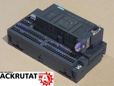 Siemens Simatic ET200L Modulo I/O 6ES7 131-1BL01-0XB0 Con Base 6ES7 193-1CL10-0XA0 - Usato