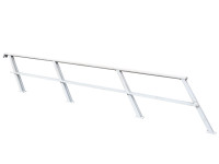 2er-Set Stahlhandlauf Treppengeländer weiß lackiert  2er-Set Stahlhandlauf Treppengeländer weiß lackiert