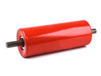 Foerderbandrolle Transportrolle Stahl Lackiert Foerderbandrolle Transportrolle Stahl Lackiert