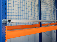 Meta Multipal Abrutschschutz Palettenregal Durchschubsicherung verzinkt Meta Multipal Abrutschschutz Palettenregal Durchschubsicherung verzinkt