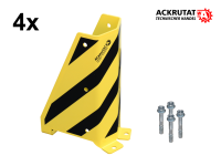 4x Anfahrschutz Rammschutz Eckschutz Palettenregal Stützenschutz U-Form inkl. 4 Bodenanker 4x Anfahrschutz Rammschutz Eckschutz Palettenregal Stützenschutz U-Form inkl. 4 Bodenanker