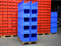 Lagerkiste Eurostapelbehaelter Bito BN 644 Kunststoffkiste blau Eurobox Lagerkiste Lagerkiste Eurostapelbehaelter Bito BN 644 Kunststoffkiste blau Eurobox Lagerkiste
