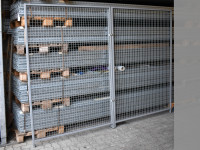 Sicherheitszaun L9300 mm H2100 mm Absperrgitter Anlagenschutzzaun Stahlgitter Sicherheitszaun L9300 mm H2100 mm Absperrgitter Anlagenschutzzaun Stahlgitter