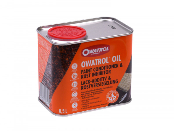 Owatrol Oil Kriechöl 0,5 Liter transparenter Rostschutz Lack-Additiv Rostversiegelung
