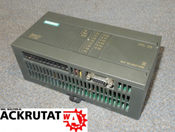 Siemens 6ES7 212-1BA01-0XB0 CPU-Modul CPU212 S7 Simatic E3 6ES7212 Steuerung