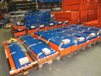 Stow Grund- & Anbaufeld Palettenregal H 7.000 mm LW 2.700 mm 5E. Fachlast 3.000 kg Stow Grund- & Anbaufeld Palettenregal H 7.000 mm LW 2.700 mm 5E. Fachlast 3.000 kg