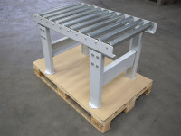 Schwerkraftrollenbahn Laenge 1000 mm Foerderbahn Rollenbahn Foerderstrecke Schwerkraftrollenbahn Laenge 1000 mm Foerderbahn Rollenbahn Foerderstrecke