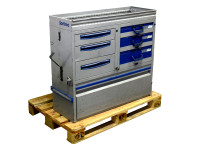 Sortimo Fahrzeugeinrichtung Ablagesystem 1.120x365x925 mm grau lackiert Sortimo Fahrzeugeinrichtung Ablagesystem 1.120x365x925 mm grau lackiert