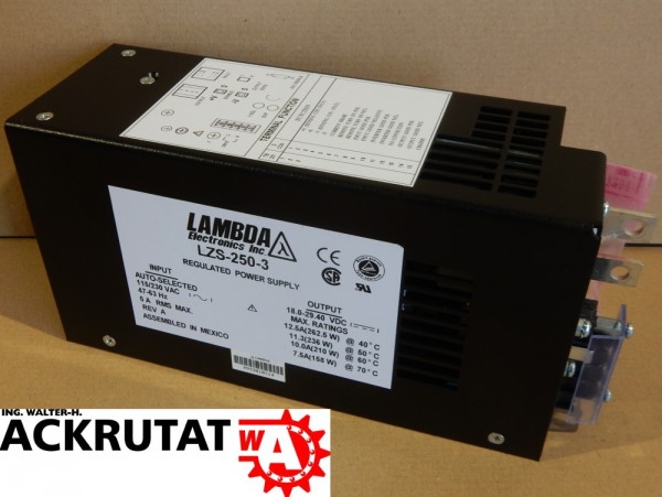 Lambda Schaltnetzteil LZS-250-3 Switched Mode Power Supply Netzteil