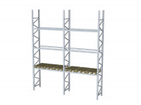 2 Felder Dexion P90 Palettenregal Schwerlastregal 2 Felder Dexion P90 Palettenregal Schwerlastregal