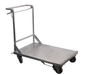 Edelstahl-Plattformwagen Transportwagen Lebensmittelecht Edelstahl-Plattformwagen Transportwagen Lebensmittelecht