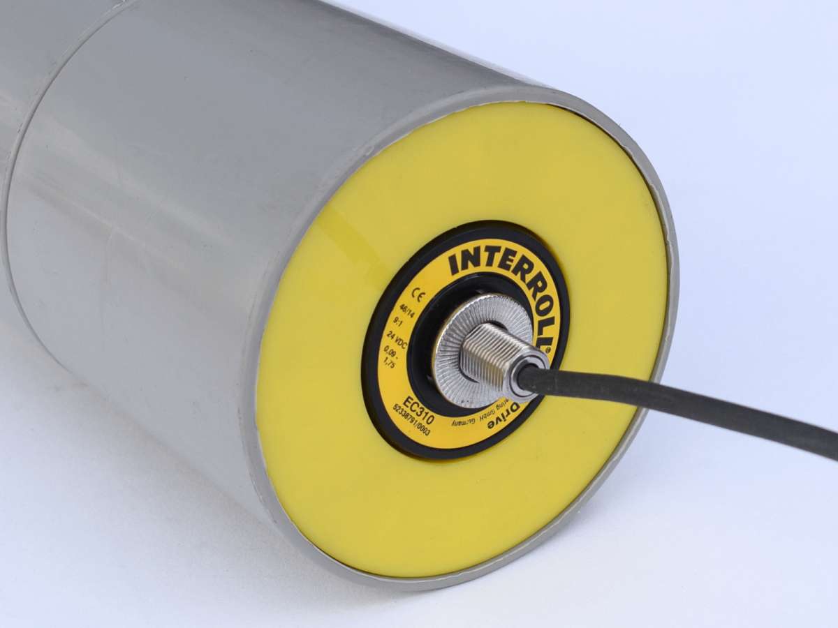 Interroll Rollerdrive EC 310 Trommelmotor RL 795 mm konisch Ø 55 100 mm