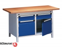 Werkbank Paul blau Arbeitstisch Packtisch Lagertisch Montagetisch Werktisch Werkbank Paul blau Arbeitstisch Packtisch Lagertisch Montagetisch Werktisch