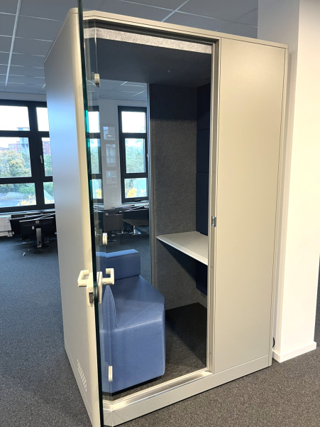 Nurus Calma for U Telefonbox Buerokabine Meetingbox schallisoliert Akustikkabine Acoustic booth