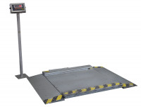 Industriewaage Plattformwaage Wägeterminal ADE max. 600 kg Bodenwaage Industriewaage Plattformwaage Wägeterminal ADE max. 600 kg Bodenwaage