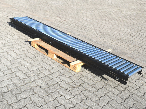 Rollenbahn Rollenfoerderer Förderstrecke Laenge 3.115 mm Schwerkraftrollenbahn