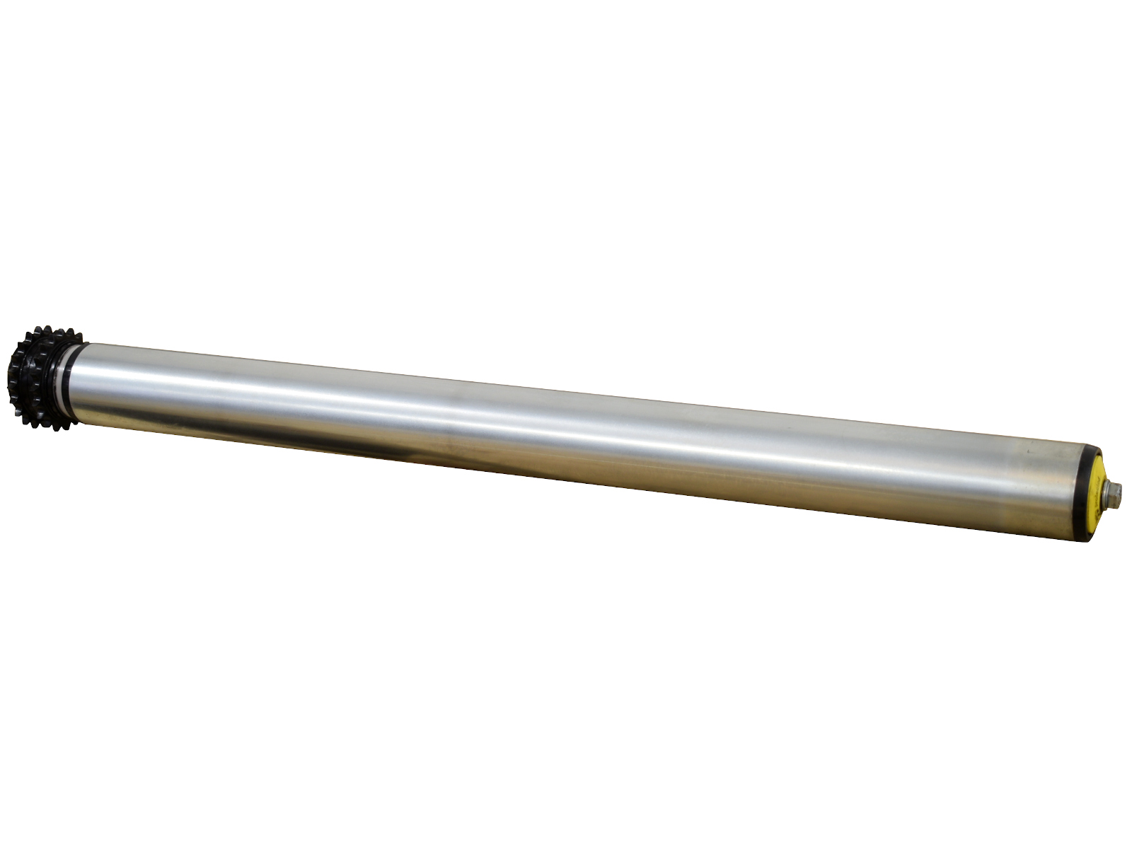 Tragrolle Rolle Stahl Einspannlänge 450 mm  Ø 50 Achse 8-Kant für Rollenbahn 
