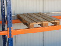 2x Schäfer PR 350 PR 600 Durchschubsicherung Palettenregal, verzinkt, Stahlprofil 2x Schäfer PR 350 PR 600 Durchschubsicherung Palettenregal, verzinkt, Stahlprofil