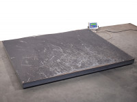 Plattformwaage Industrie-Bodenwaage mit Wägeterminal Plattformwaage Industrie-Bodenwaage mit Wägeterminal