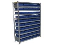 Schulte Lagersystem Fachbodenregal Lagerregal Eurobehälter Schulte Lagersystem Fachbodenregal Lagerregal Eurobehälter