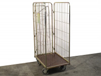 Transportwagen 850x725x1580 mm Rollwagen Kommissionierwagen Stahl verzinkt Transportwagen 850x725x1580 mm Rollwagen Kommissionierwagen Stahl verzinkt