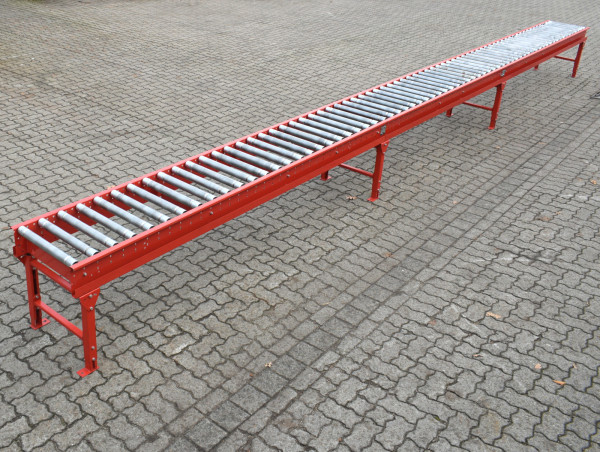 Dexion Schwerkraftrollenbahn Laenge 8.050 mm Rollenbahn Foerderstrecke