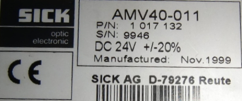 SICK AMV40-011 Anschlussmodul ED113