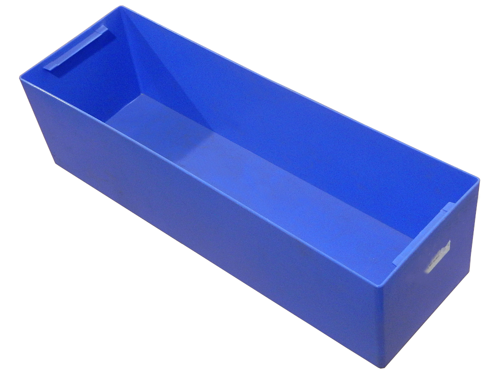 Lagerkiste Behälter Box 90x96x60 mm Einsatzkasten EK 2 blau SSI Schäfer 25 St 
