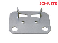 Schulte MULTIplus T-Profil Einfach-Klemmfuß verzinkt Regalklemmfuß Steckregal Schulte MULTIplus T-Profil Einfach-Klemmfuß verzinkt Regalklemmfuß Steckregal