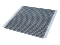 Gitterrostauflage, Zubehör für Palettenregal, verzinkt Gitterrostauflage, Zubehör für Palettenregal, verzinkt