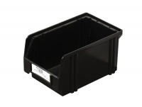 Sichtlagerkasten schwarz 145x220x125 Kunststoffkiste Sichtlagerkasten schwarz 145x220x125 Kunststoffkiste