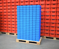 100x Auer Lagerkiste Regalkasten Kunststoffkiste 230x500x90 mm Lagerbehälter 100x Auer Lagerkiste Regalkasten Kunststoffkiste 230x500x90 mm Lagerbehälter