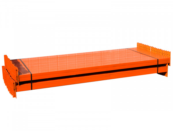 Polypal Traversen Palettenregal LW2700 H100 B50 Holm Stahl orange Balken