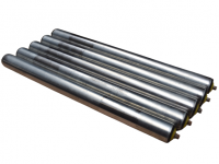 5 St Rollenbahn Rolle Ø50 Tragrolle Förderrolle RL 590 mm Stahl Förderbahn   5 St Rollenbahn Rolle Ø50 Tragrolle Förderrolle RL 590 mm Stahl Förderbahn