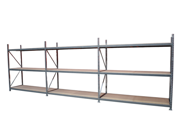 Meta Mini Rack Weitspannregal L 6.820 mm Großfachregal Lagerregal Spanplatten