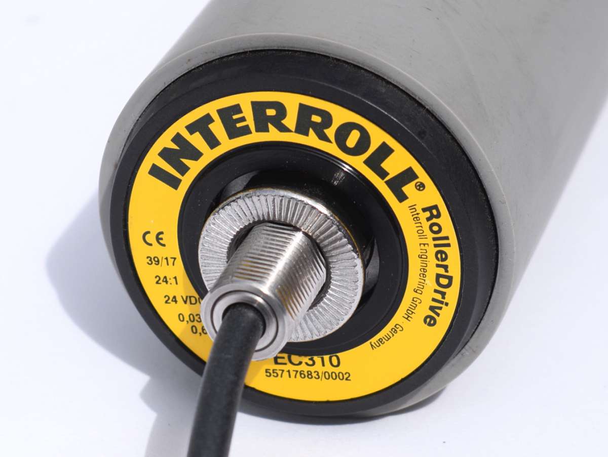 Trommelmotor Interroll EC310 Rollenmotor RL430 Ø 54 mm Förderbahnantrieb