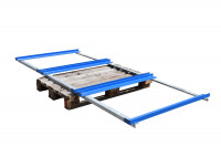 Tiefenauflage Arretierwinkel Schäfer PR600 LW2.700 Palettenauflage Tiefenauflage Arretierwinkel Schäfer PR600 LW2.700 Palettenauflage