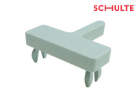 Schulte Abdeckkappe für MULTIplus-T-Profile lichtgrau Steckregal Kappe Schulte Abdeckkappe für MULTIplus-T-Profile lichtgrau Steckregal Kappe